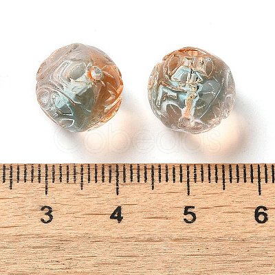 Transparent Glass Beads GLAA-A012-02-1