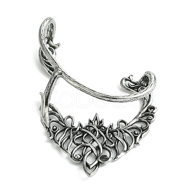 316 Surgical Stainless Steel Cuff Earrings EJEW-E300-05AS-01A-1