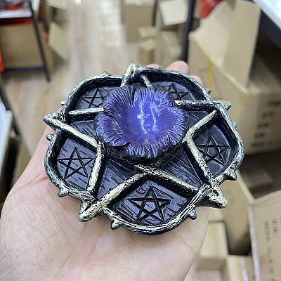 Star Resin Crystal Ball Display Bases PW-WG41395-02-1