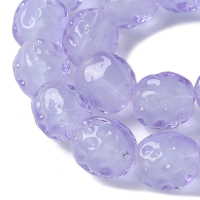 Handmade Lampwork Beads Strands LAMP-Z011-01C-1