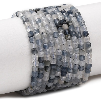 Natura Blue Rutilated Quartz Beads Strands GG-CBA9631-B01-01-1