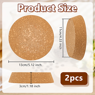 Cork Bottle Stoppers LS-DIY-WH0671-083C-1