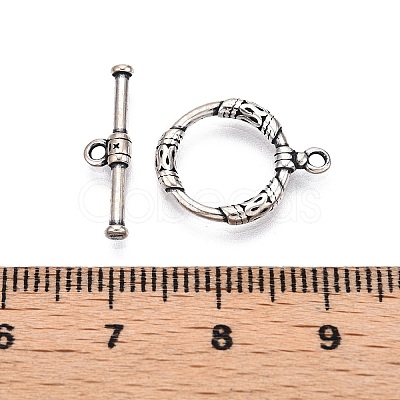 Jewelry Clasps STER-T007-78AS-1