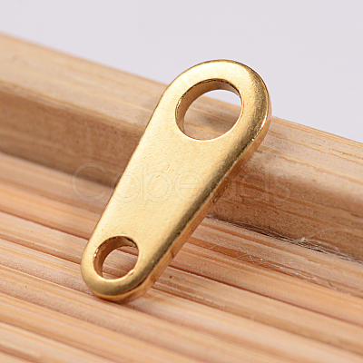 Ion Plating(IP) 304 Stainless Steel Chain Tabs STAS-L159-09G-1