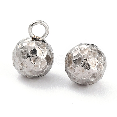 Tarnish Resistant 304 Stainless Steel Charms X-STAS-O147-03B-P-1