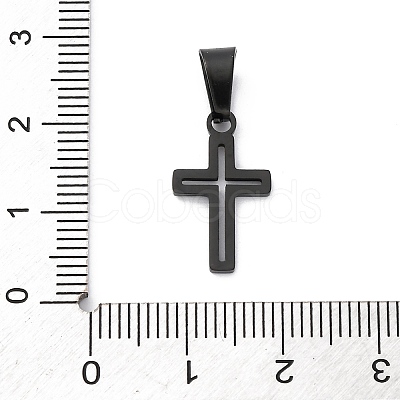 Ion Plating(IP) 304 Stainless Steel Pendants STAS-H453-03B-1