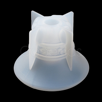 3D Christmas DIY Candle Holder Silicone Molds DIY-F144-04A-1