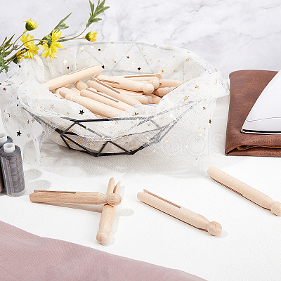 Wooden Craft Clips DIY-NB0004-27-1