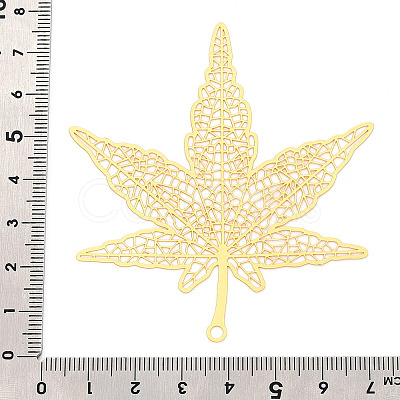 Brass Filigree Big Pendants KKC-T003-19G-1