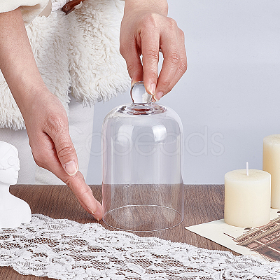 Glass Dome Cover ODIS-WH0078-20-1