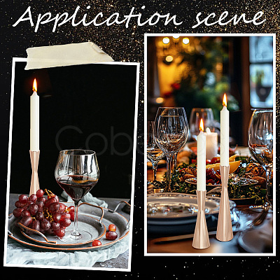 Iron Candlestick Set DIY-WH20002-627G-1
