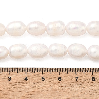 Natural Cultured Freshwater Pearl Beads Strands PEAR-D003-01D-12-1