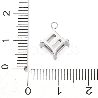 304 Stainless Steel Rhinestone Claw Settings STAS-U042-03B-P-1