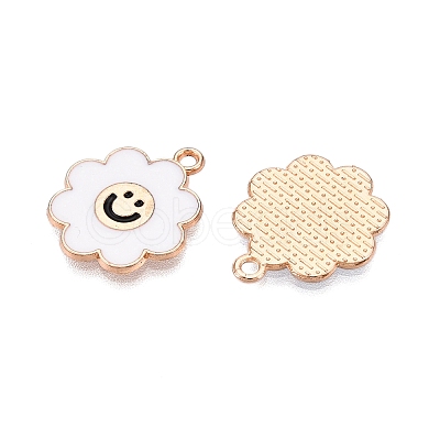 Alloy Enamel Pendants ENAM-T020-55B-1
