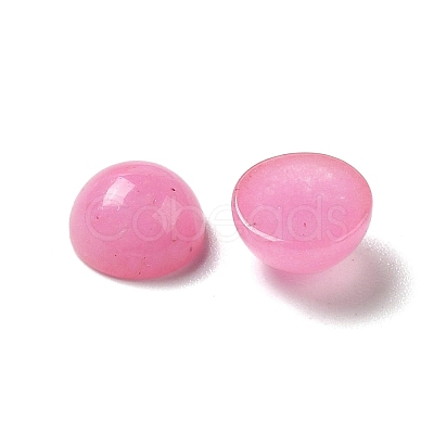 Natural White Jade Cabochons G-D066-01B-1