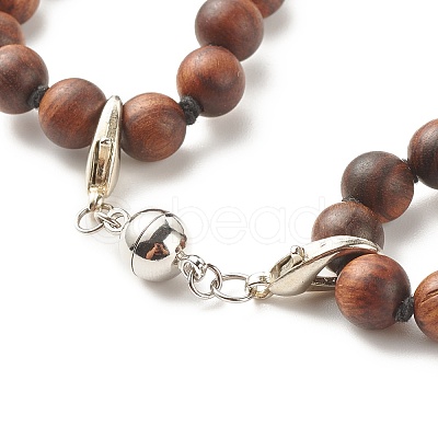 Buddhist Necklace NJEW-JN03848-1