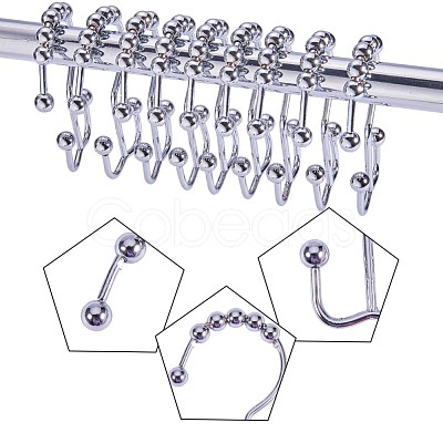 Stainless Steel Window Curtain Hook STAS-PH0017-02P-1