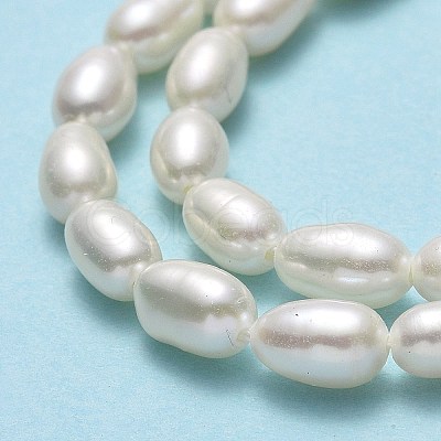 Natural Cultured Freshwater Pearl Beads Strands PEAR-J006-10B-01-1