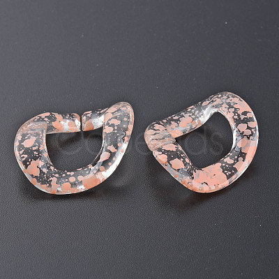 Transparent Acrylic Linking Rings OACR-N009-015A-B11-1