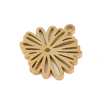 304 Stainless Steel Pendants STAS-S139-06G-04-1