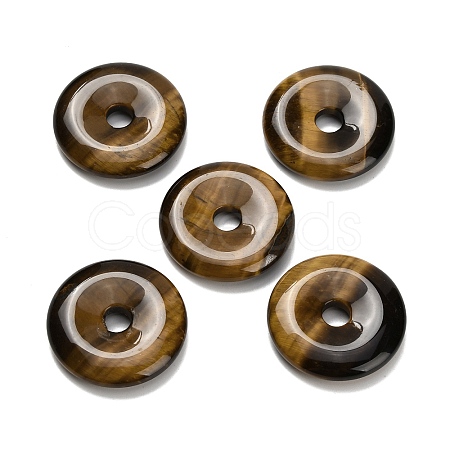 Natural Tiger Eye Pendants G-Z110-L02-30x6mm-1