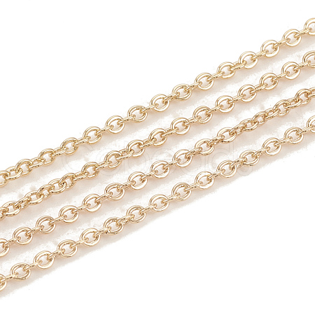 Brass Cable Chains CHC-S003-15G-1