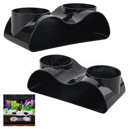 Plastic Aquarium Tunnel Underground KY-WH0046-218-1