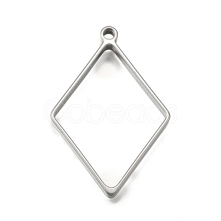 304 Stainless Steel Pendants STAS-S181-01P-F-1