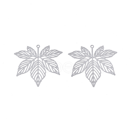 Non-Tarnish 201 Stainless Steel Pendants LS-STAS-N102-08P-1