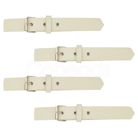 PU Imitation Leather Buckles BUTT-WH0027-46P-03-1