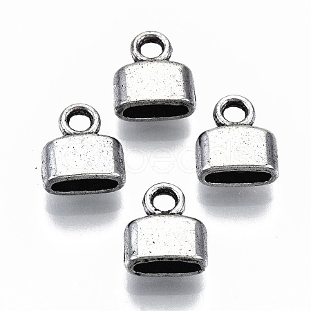 Tibetan Style Alloy Metal Cord Ends X-TIBE-N011-030AS-RS-1