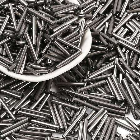 Glass Bugle Beads SEED-R028-2x18-A04-1