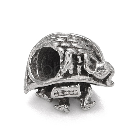 304 Stainless Steel European Beads STAS-G256-09AS-1
