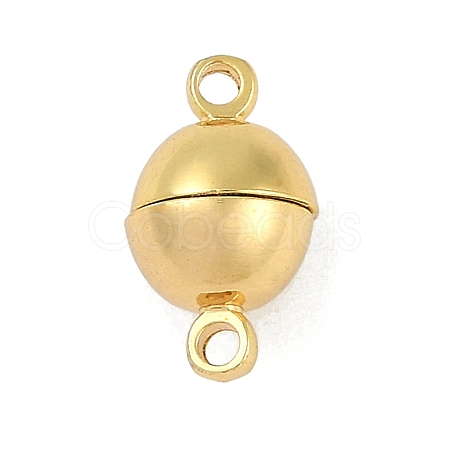 Rack Plating Brass Magnetic Clasps KK-Z070-20G-01-1