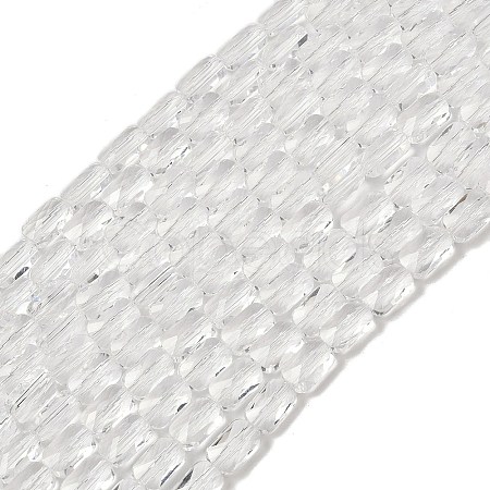 Transparent Glass Beads Strands GLAA-Z018-C16-1
