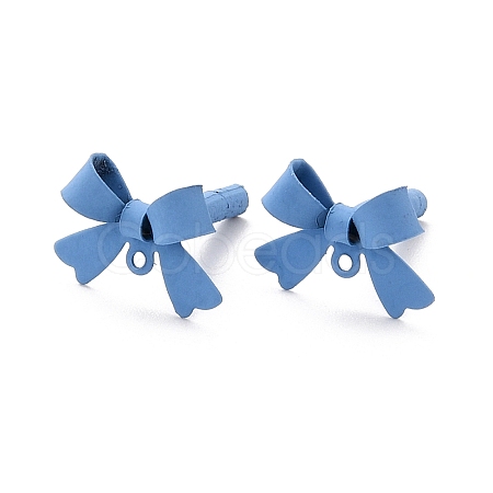 Alloy Stud Earring Findings LS-EJEW-J102-08H-1