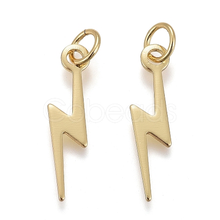 Brass Pendants X-KK-F821-46G-1