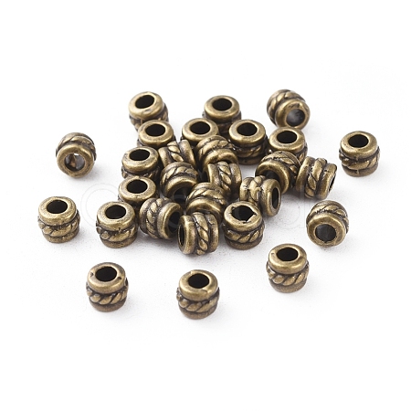 Tibetan Style Alloy Spacer Beads X-MLF0447Y-1
