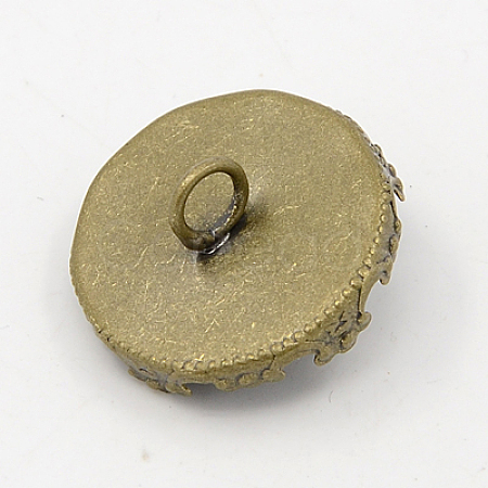 Brass Pendant Cabochon Settings for Glass Globe LS-KK-D268-02AB-NF-1