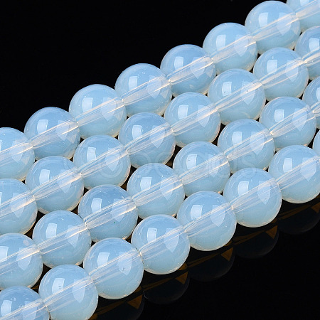 Transparent Glass Beads Strands LS-GLAA-T032-T8mm-14-1
