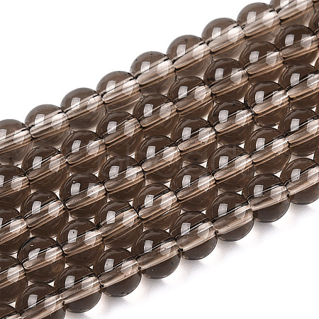Transparent Glass Beads Strands GLAA-T032-T4mm-02-1