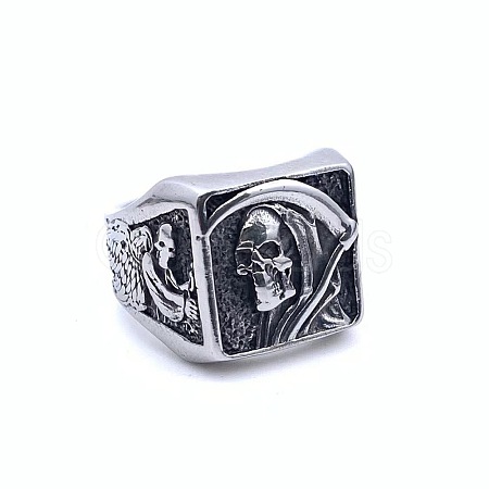 304 Stainless Steel Finger Rings for Men FS-WGDAB90-09-1