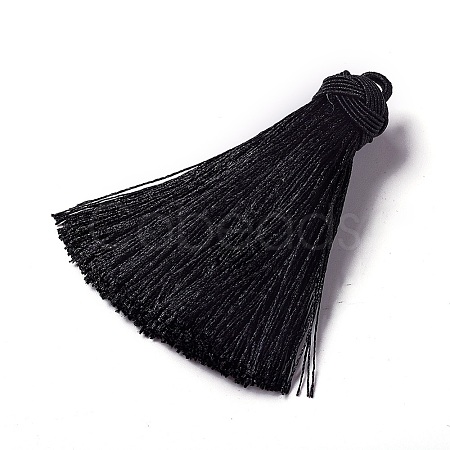 Nylon Tassel Pendants X-FIND-I009-C16-1
