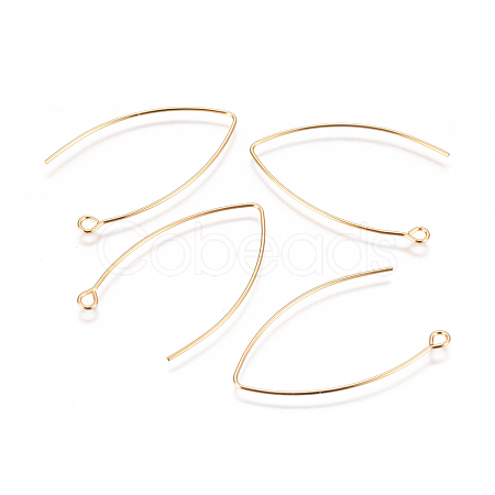 PVD Vacuum Plating 304 Stainless Steel Earring Hooks STAS-I120-23B-G-1