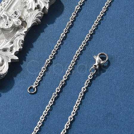 Non-Tarnish 304 Stainless Steel Necklace MAK-K004-07P-1