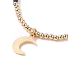 Star & Moon Pendant Necklaces Set for Teen Girl Women NJEW-JN03738-01-8