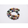Natural Lava Rock Bead Strands X-G-L435-03-16mm-2