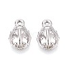 304 Stainless Steel Pendants STAS-T067-59P-1