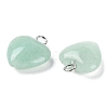 Natural Green Aventurine Pendants G-E603-01P-07-3