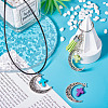 16Pcs 8 Colors Dyed Synthetic Turquoise Pendants FIND-TA0004-37-7
